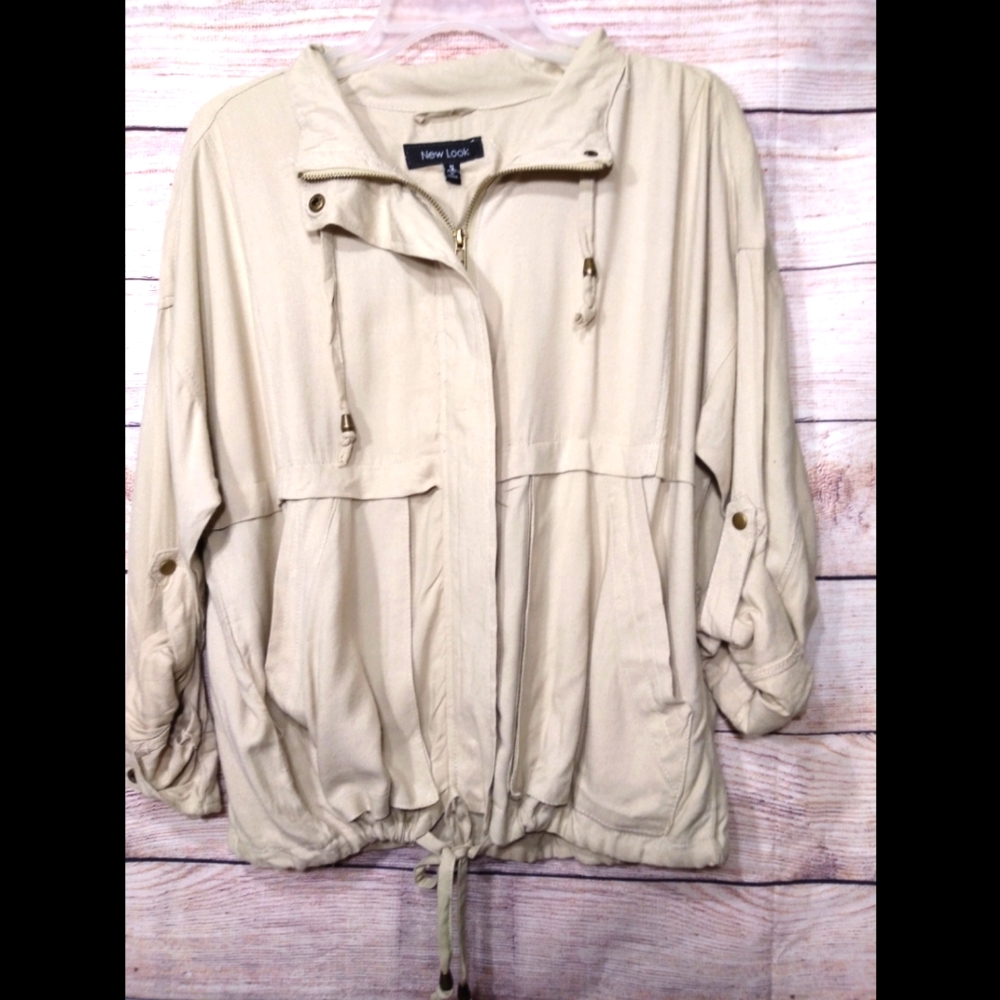 New look Womens Twill Utility Anorak Jacket NWT